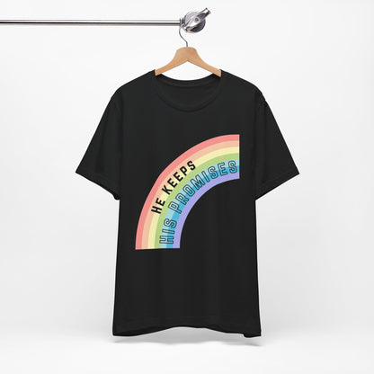 "He Keeps His Promises" Unisex Jersey Short Sleeve Tee