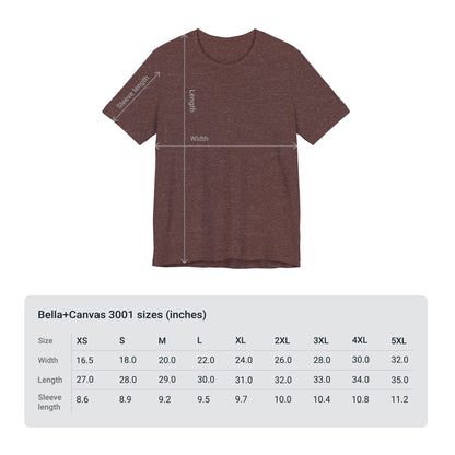 "Family Matters" (white print) Unisex Jersey Short Sleeve Tee