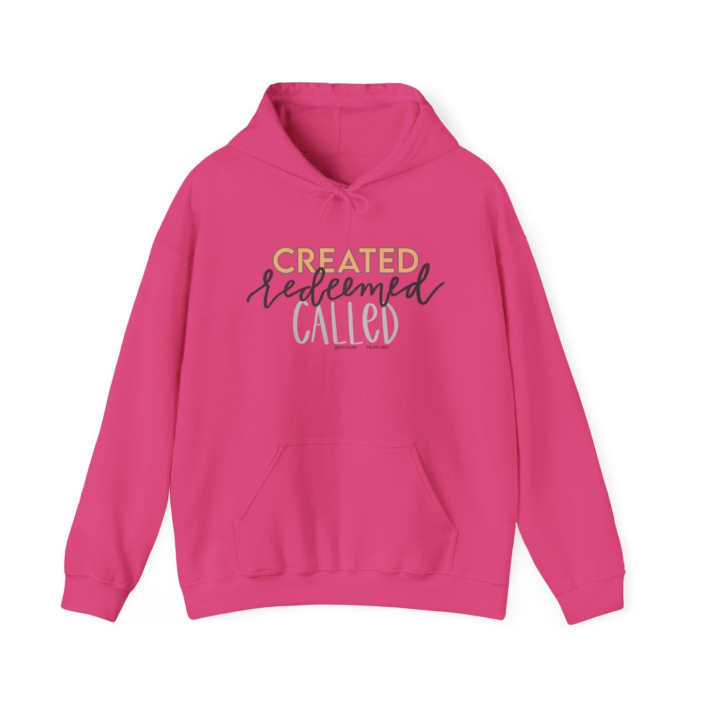 Created Redeemed Called Hooded Sweatshirt