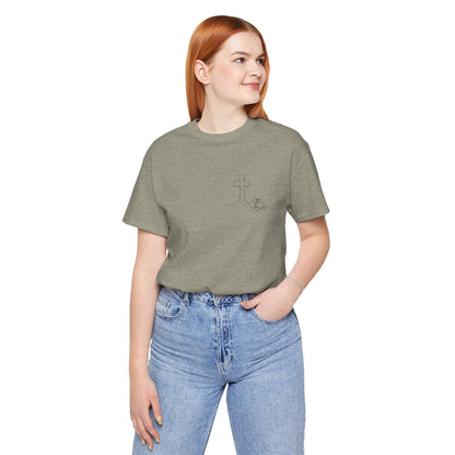 That They May Have Life Unisex Jersey Short Sleeve Tee