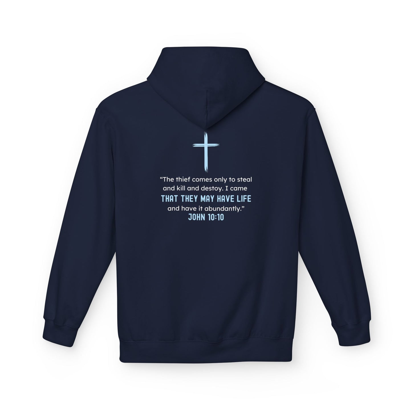 That They May Have Life Midweight Fleece Hoodie