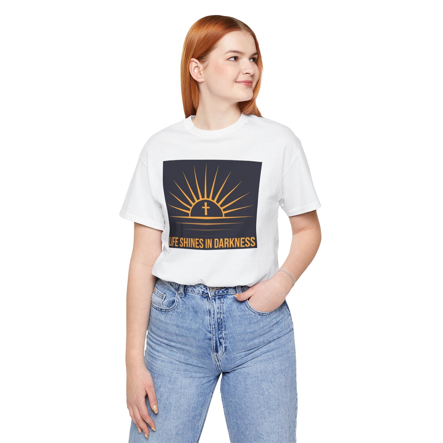 Life Shines in Darkness Short Sleeve Tee