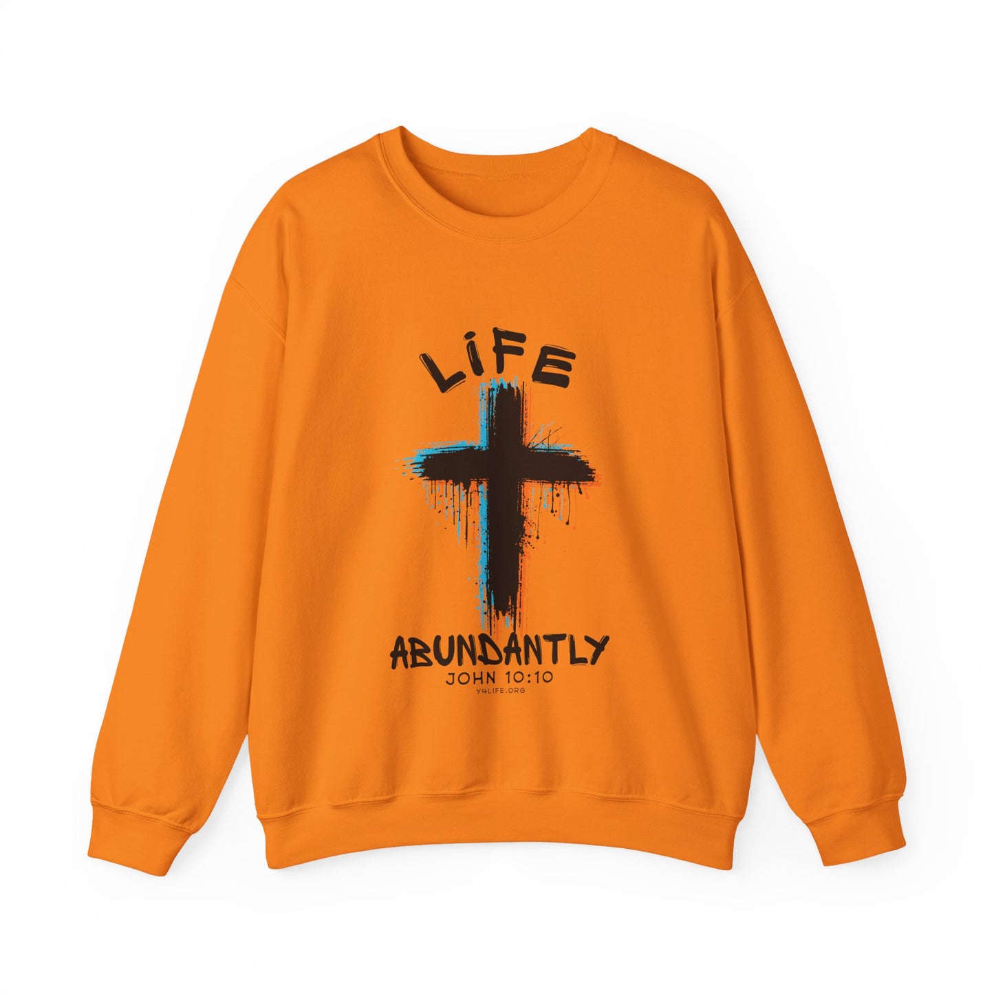 Life Abundantly Multicolor Crewneck Sweatshirt