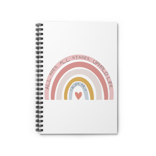 Uphold Life Spiral Notebook