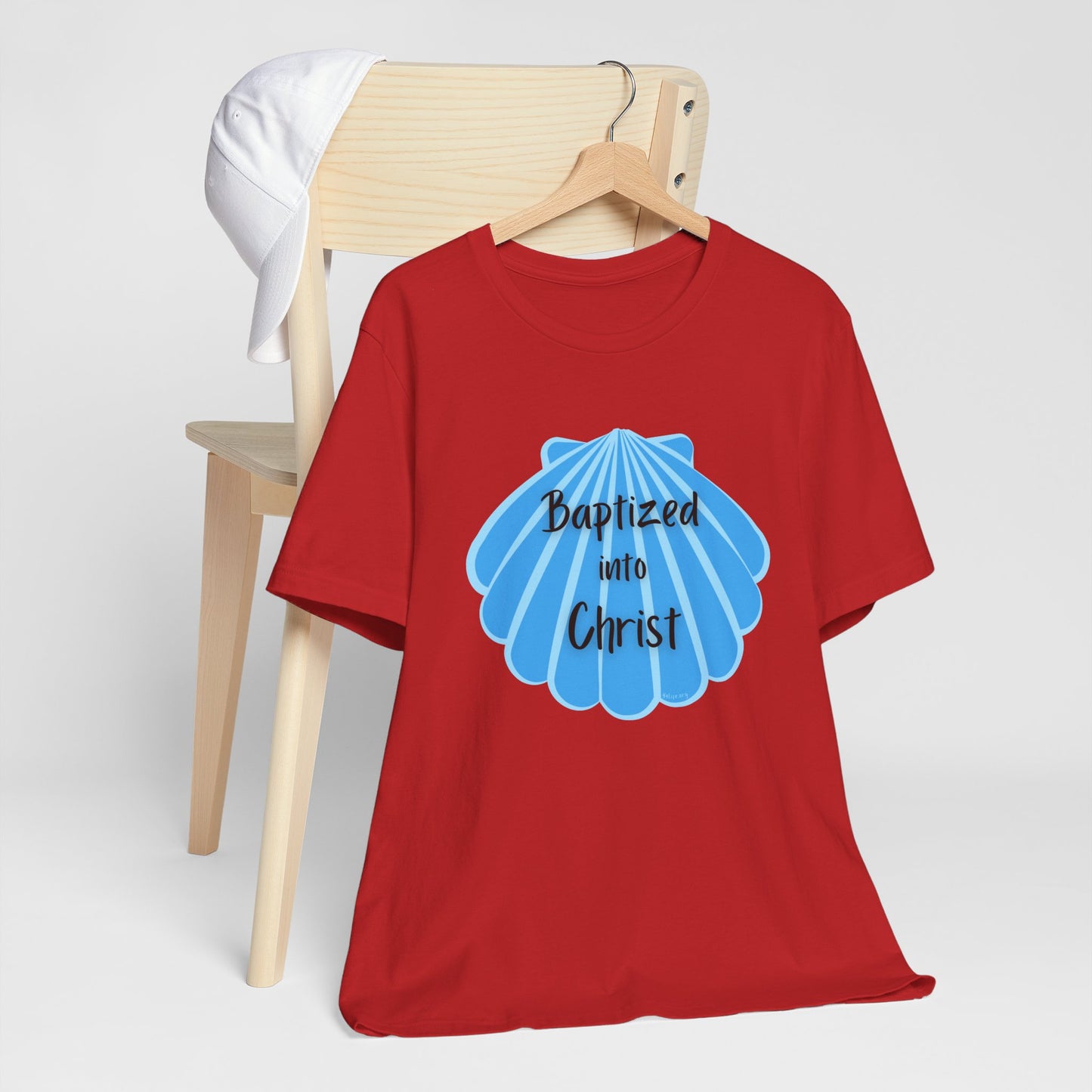 "Baptized into Christ" Unisex Jersey Short Sleeve Tee