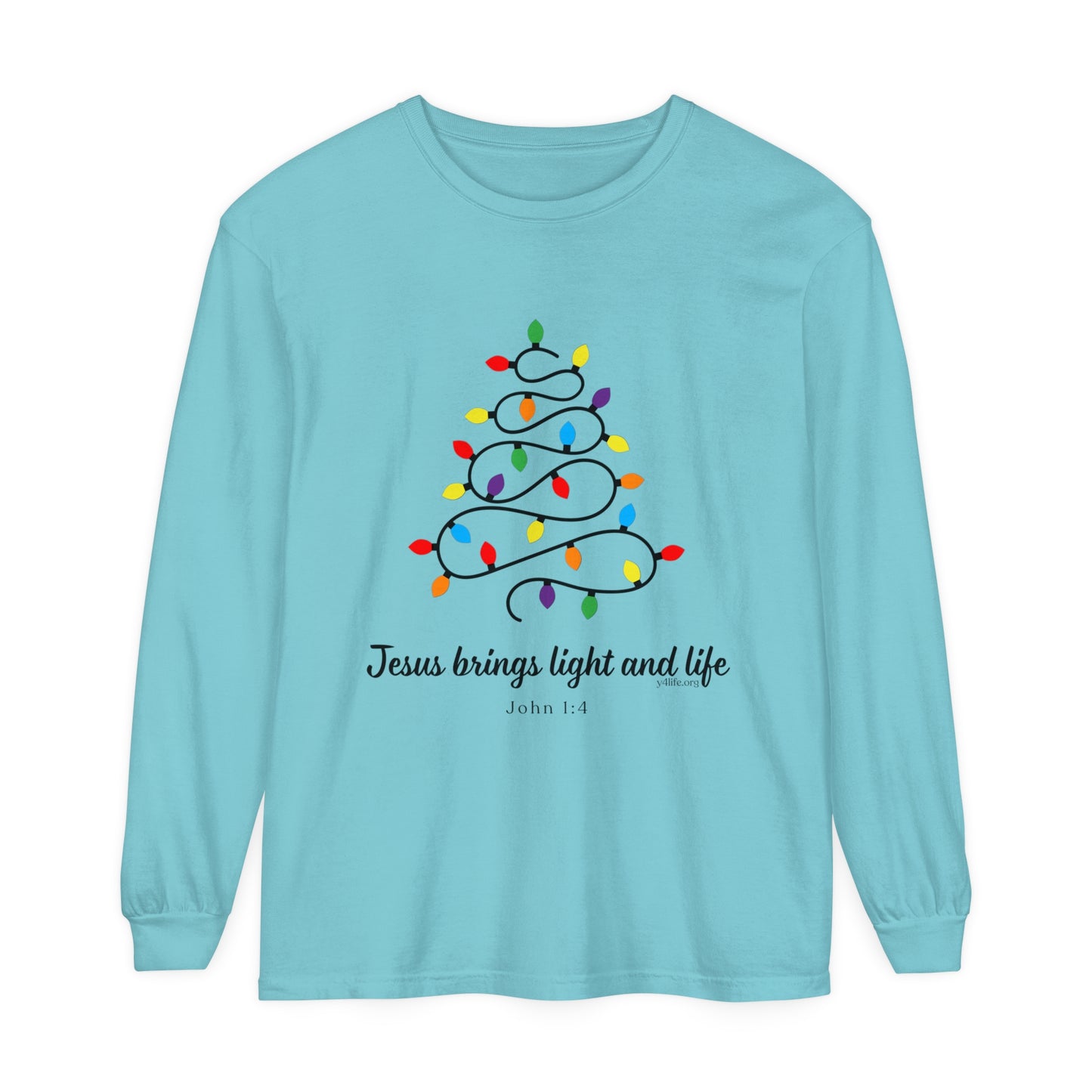 Jesus Brings Light and Life Long Sleeve Tee