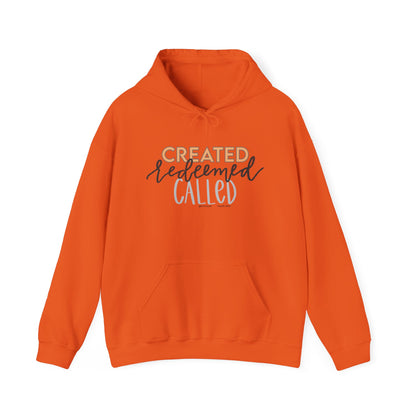 Created Redeemed Called Hooded Sweatshirt