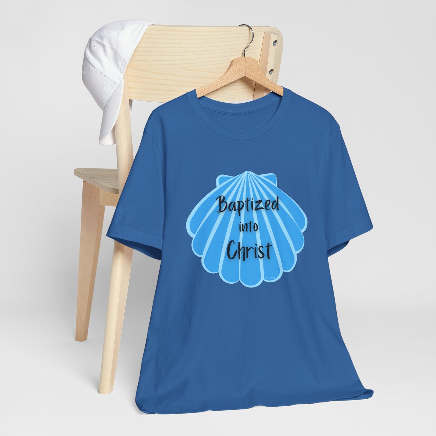 "Baptized into Christ" Unisex Jersey Short Sleeve Tee