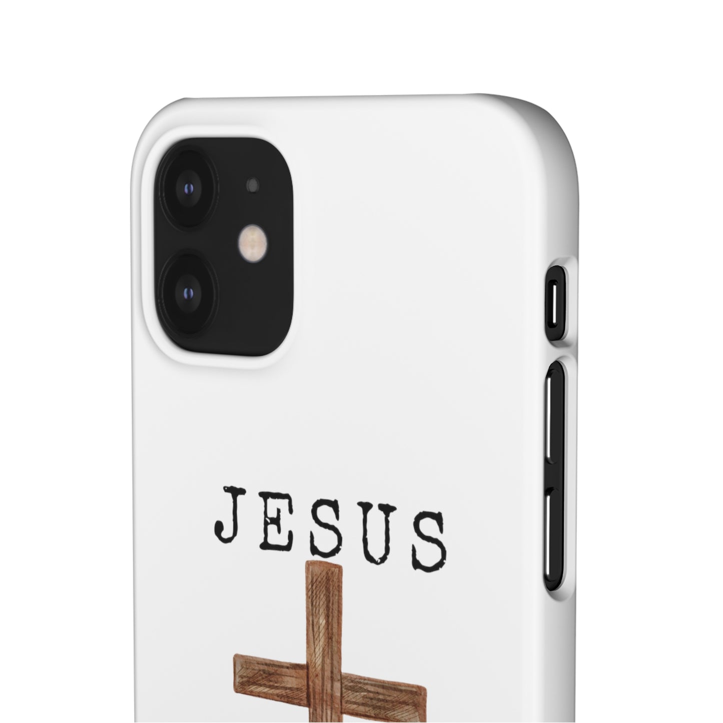 Jesus Saved Me Snap Cases