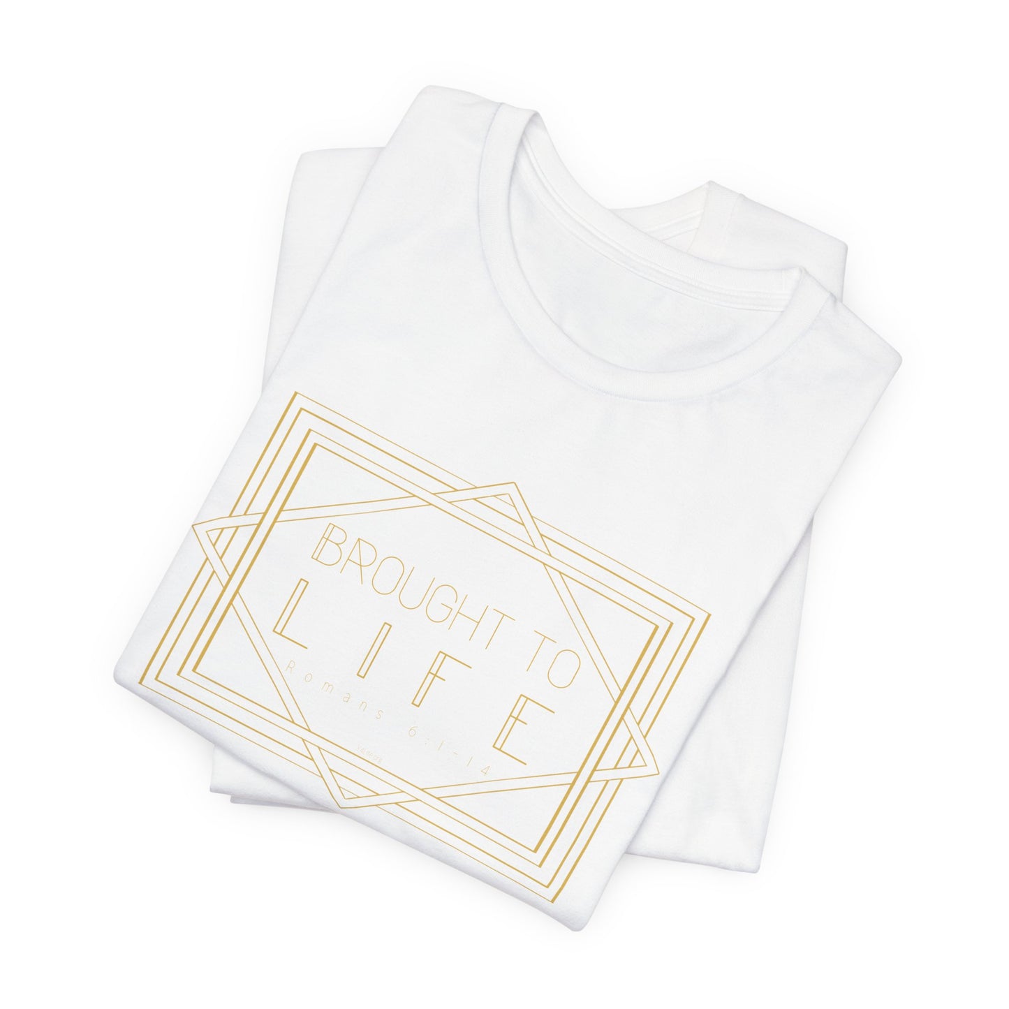 "Brought to Life" Unisex Jersey Short Sleeve Tee