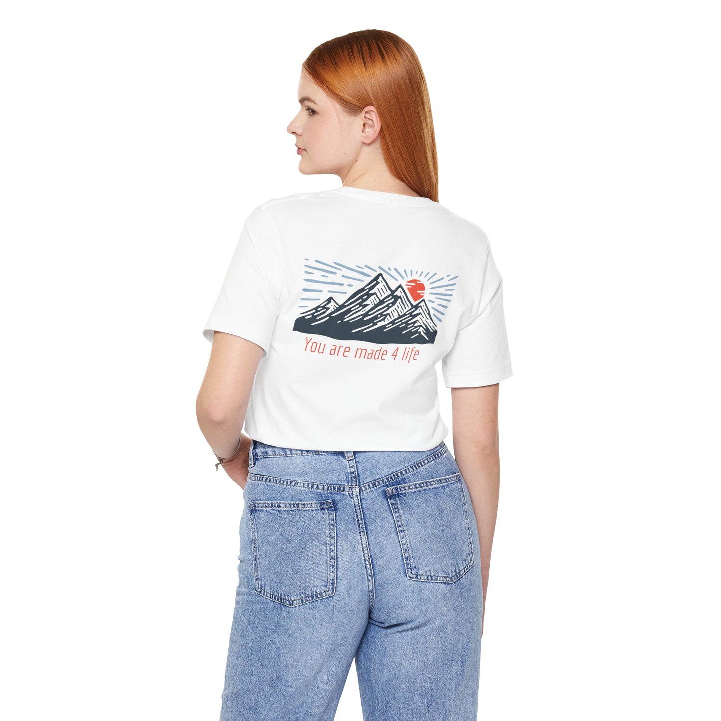 Mountain Made 4 Life Unisex Jersey Short Sleeve Tee