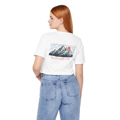Mountain Made 4 Life Unisex Jersey Short Sleeve Tee