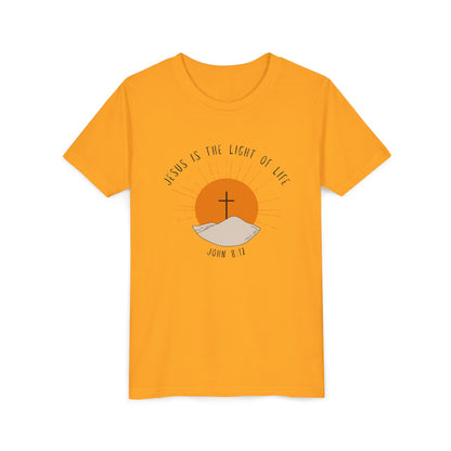 John 8:12 Youth Short Sleeve Tee