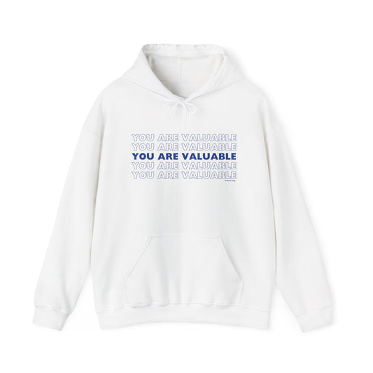 You Are Valuable Hooded Sweatshirt