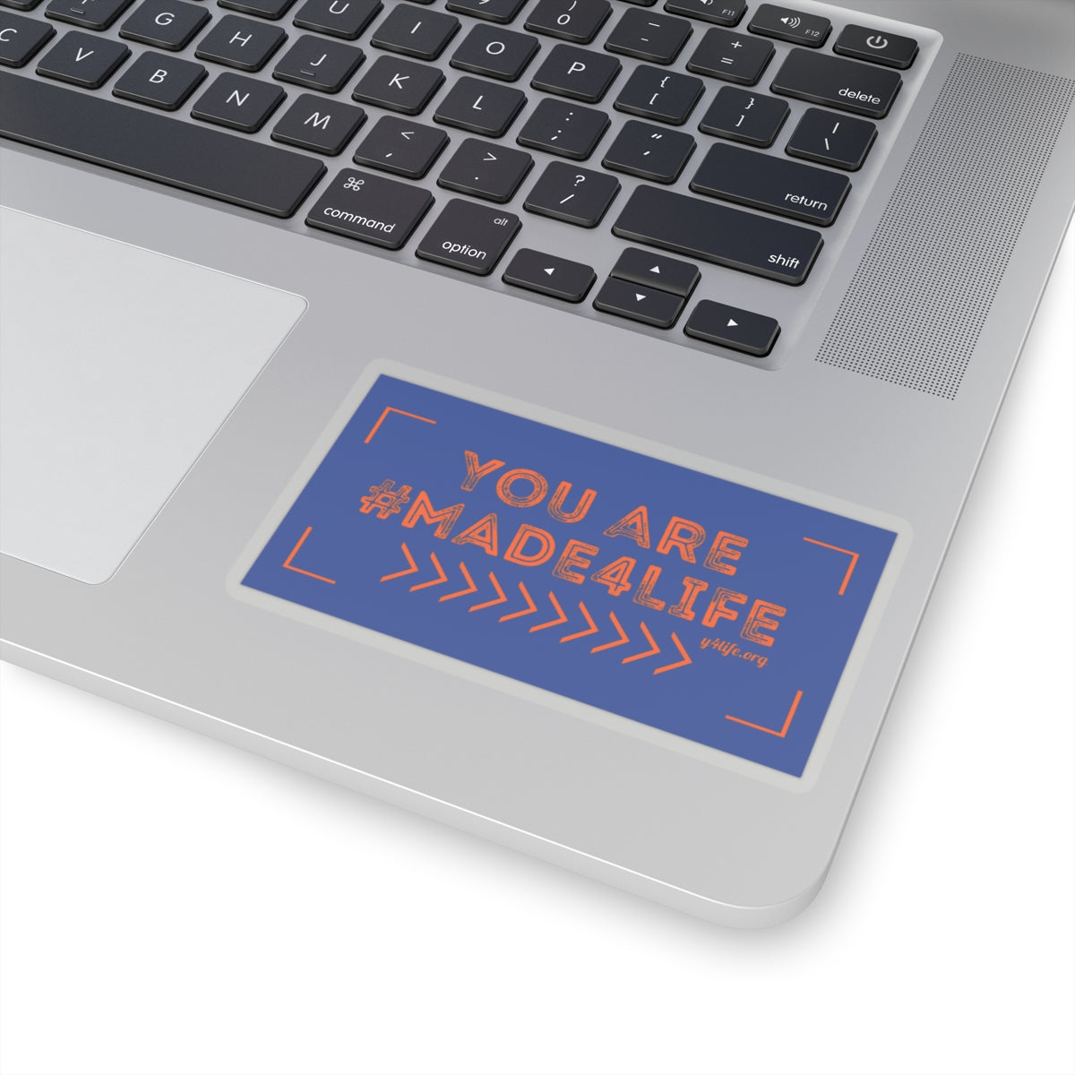 #Made4Life Blue Kiss-Cut Sticker