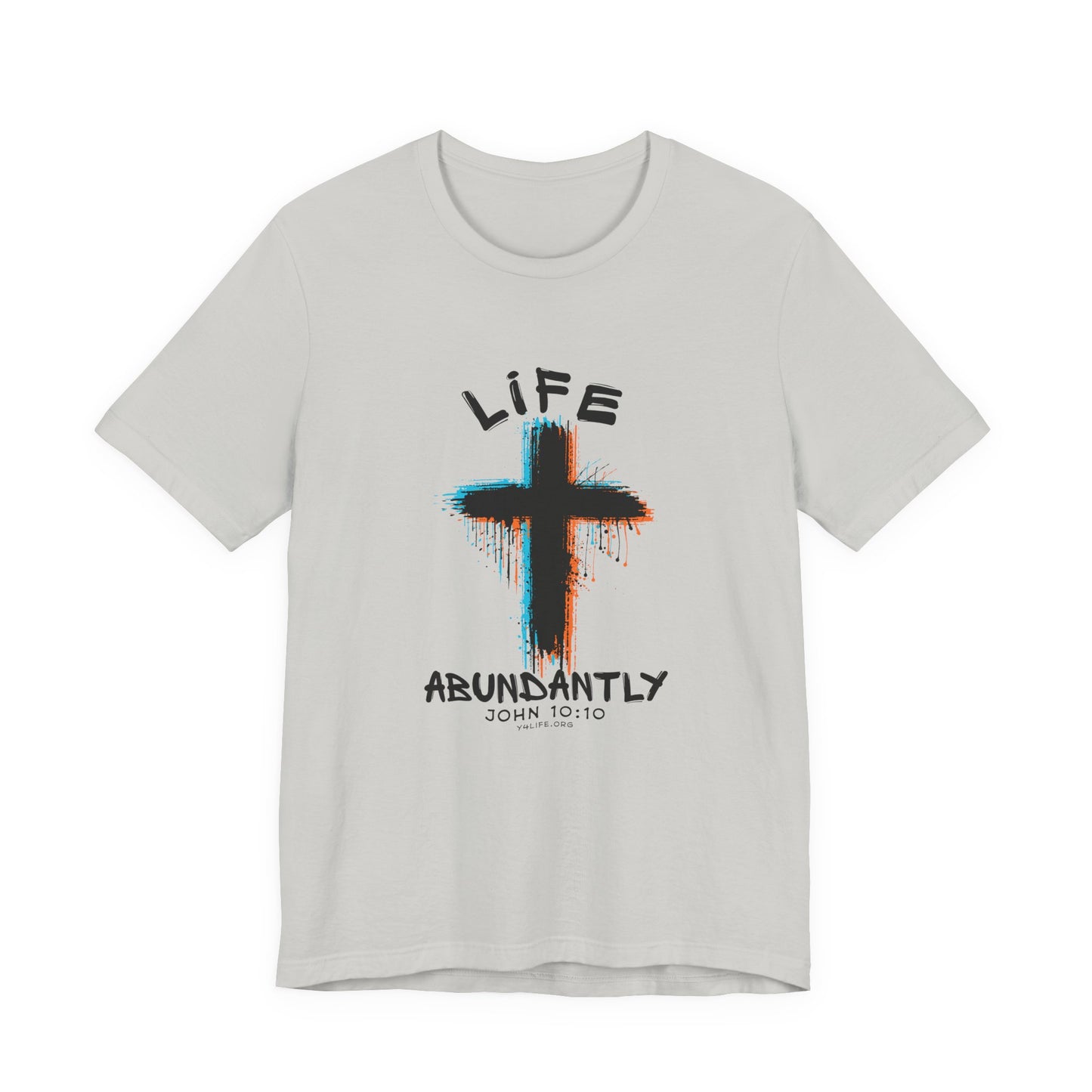 Life Abundantly Multicolor Short Sleeve Tee