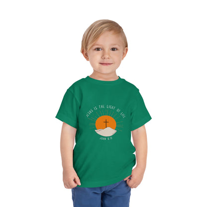 John 8:12 Toddler Short Sleeve Tee