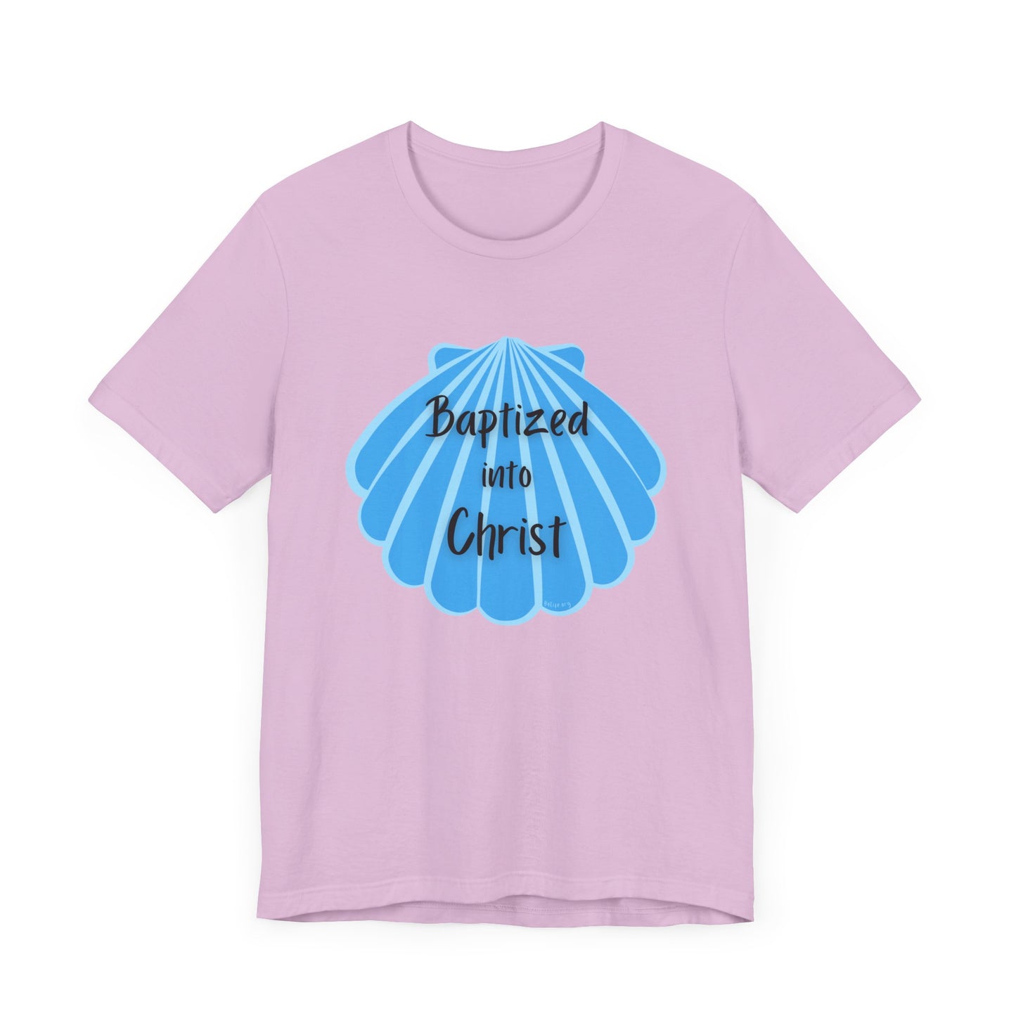 "Baptized into Christ" Unisex Jersey Short Sleeve Tee