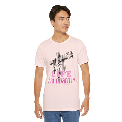 Life Abundantly Monochrome Short Sleeve Tee