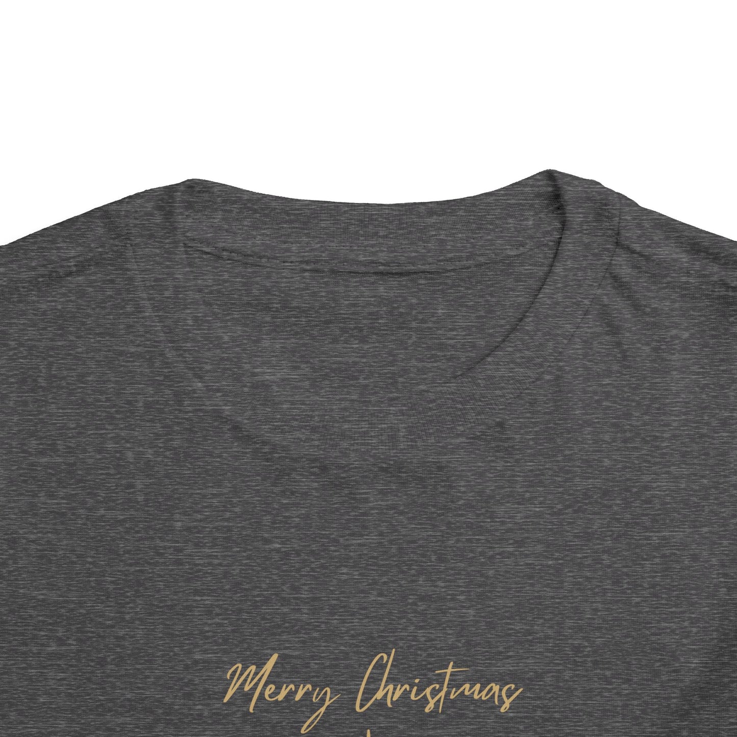 Merry Christmas Toddler Short Sleeve Tee
