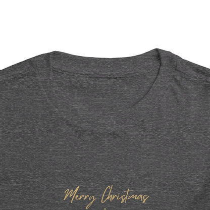 Merry Christmas Toddler Short Sleeve Tee