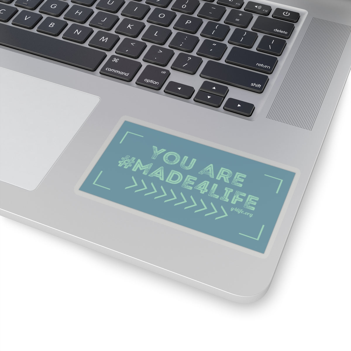 #Made4Life Teal Kiss-Cut Sticker