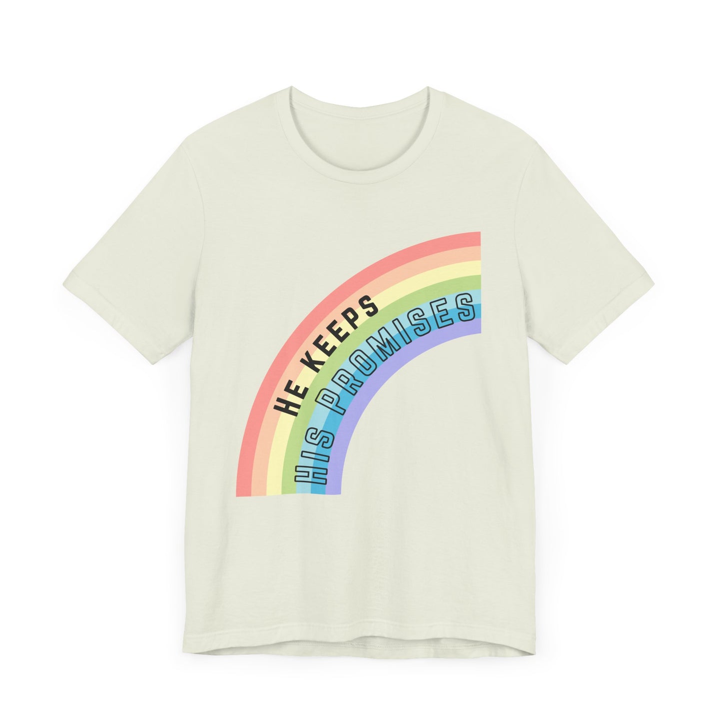 "He Keeps His Promises" Unisex Jersey Short Sleeve Tee