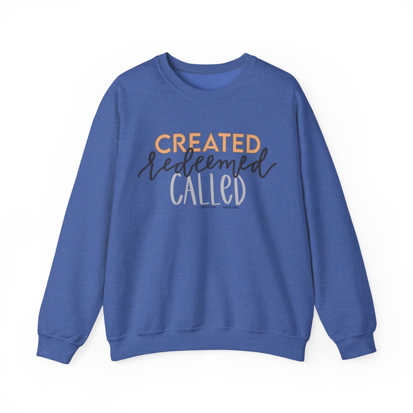 Created Redeemed Called Crewneck Sweatshirt