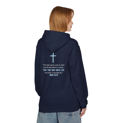 That They May Have Life Midweight Fleece Hoodie