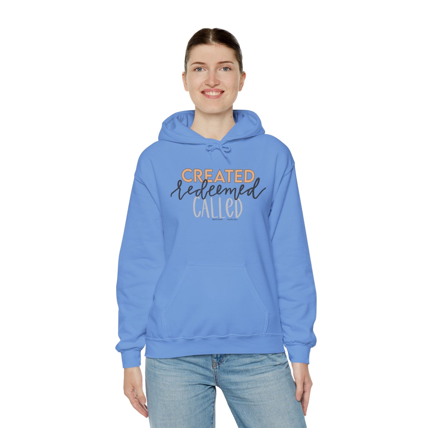Created Redeemed Called Hooded Sweatshirt