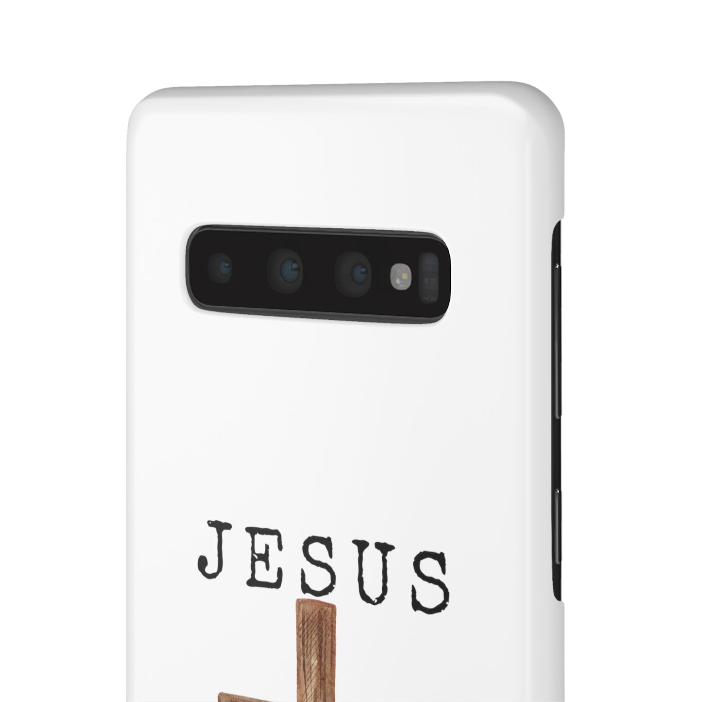 Jesus Saved Me Snap Cases