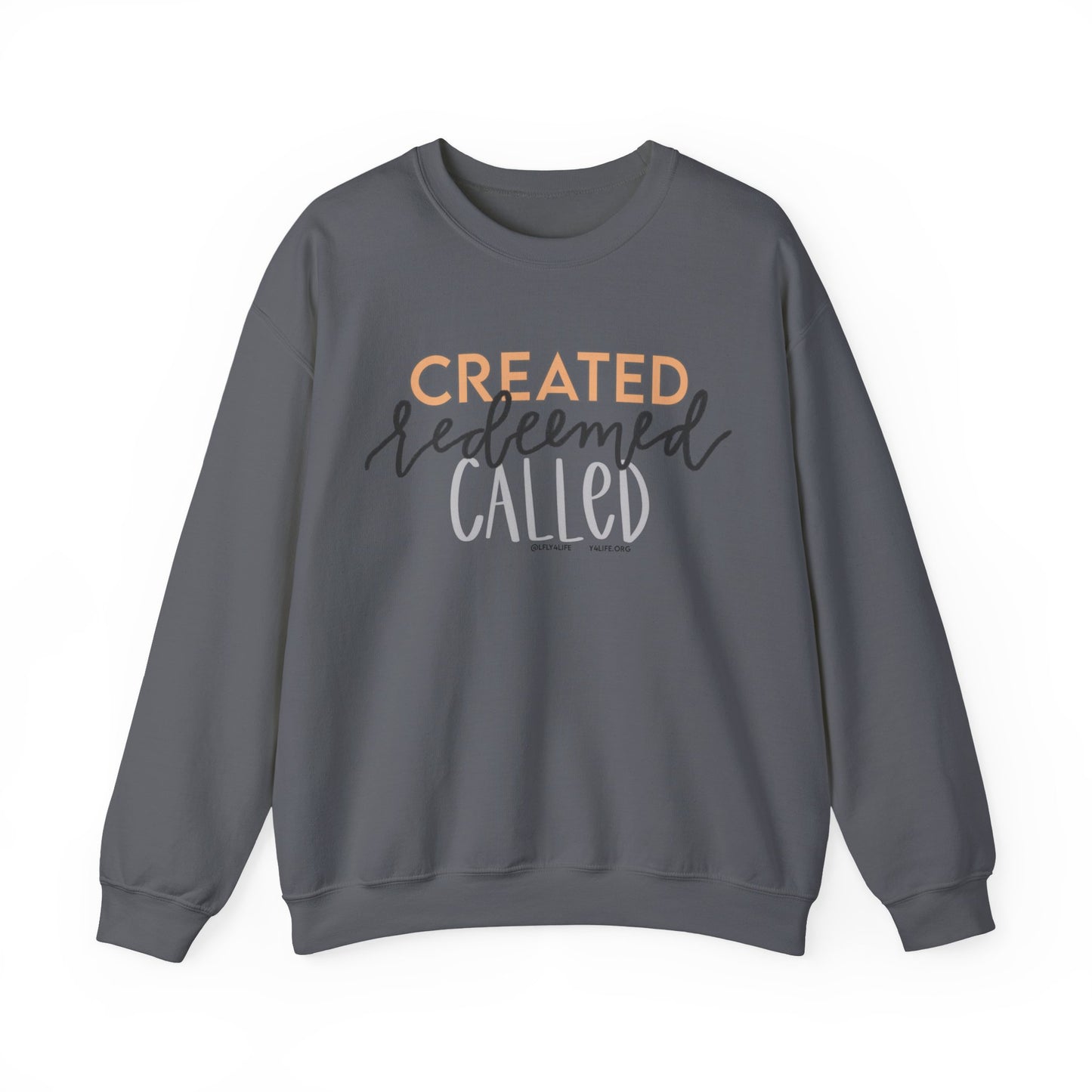 Created Redeemed Called Crewneck Sweatshirt