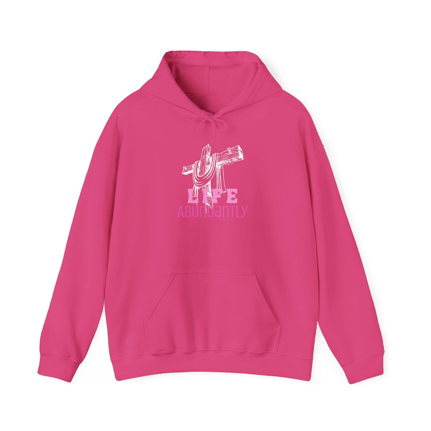 Life Abundantly Monochrome Hooded Sweatshirt