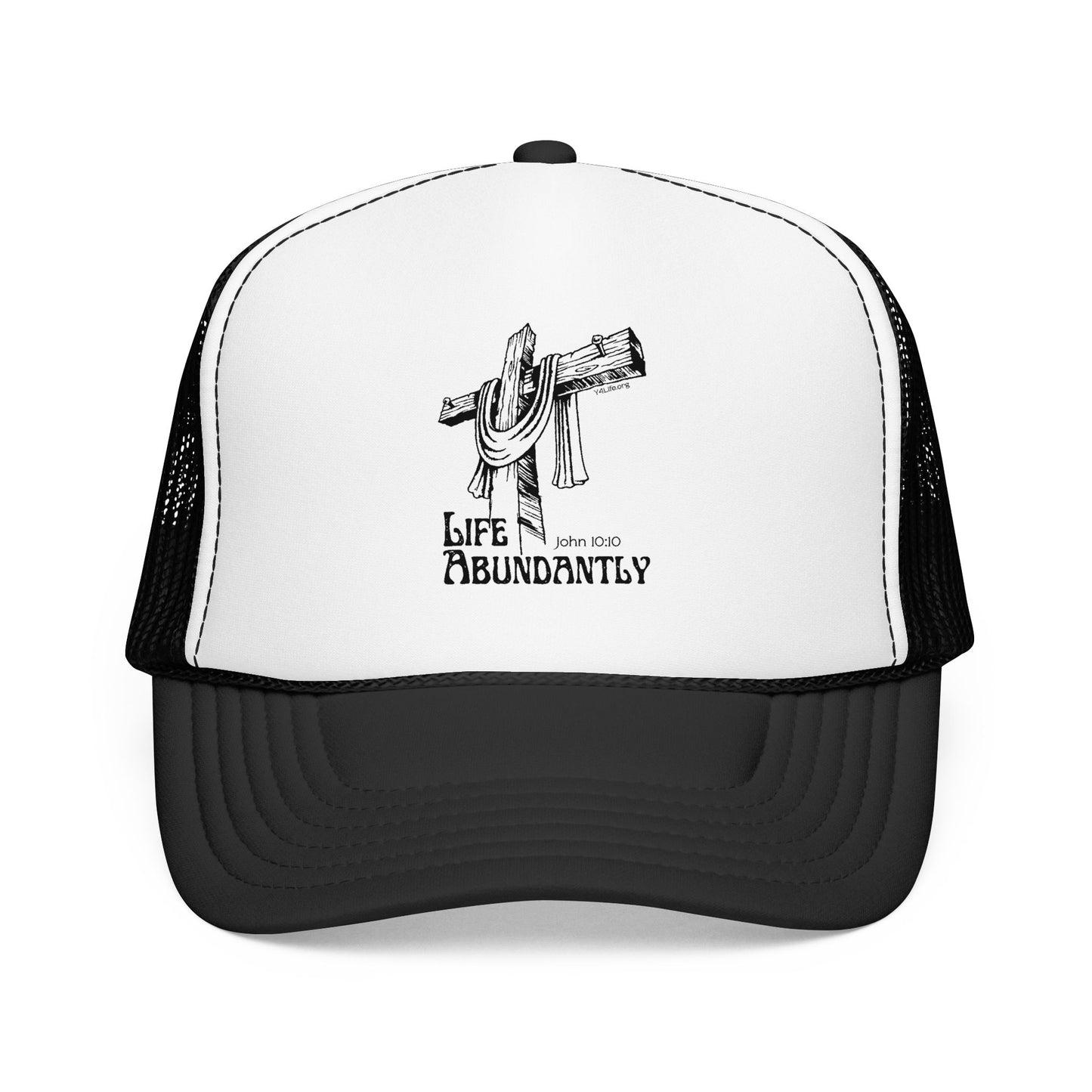 Life Abundantly Foam Trucker Hat