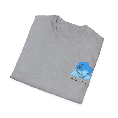 Psalm 139 Blue Unisex Softstyle T-Shirt