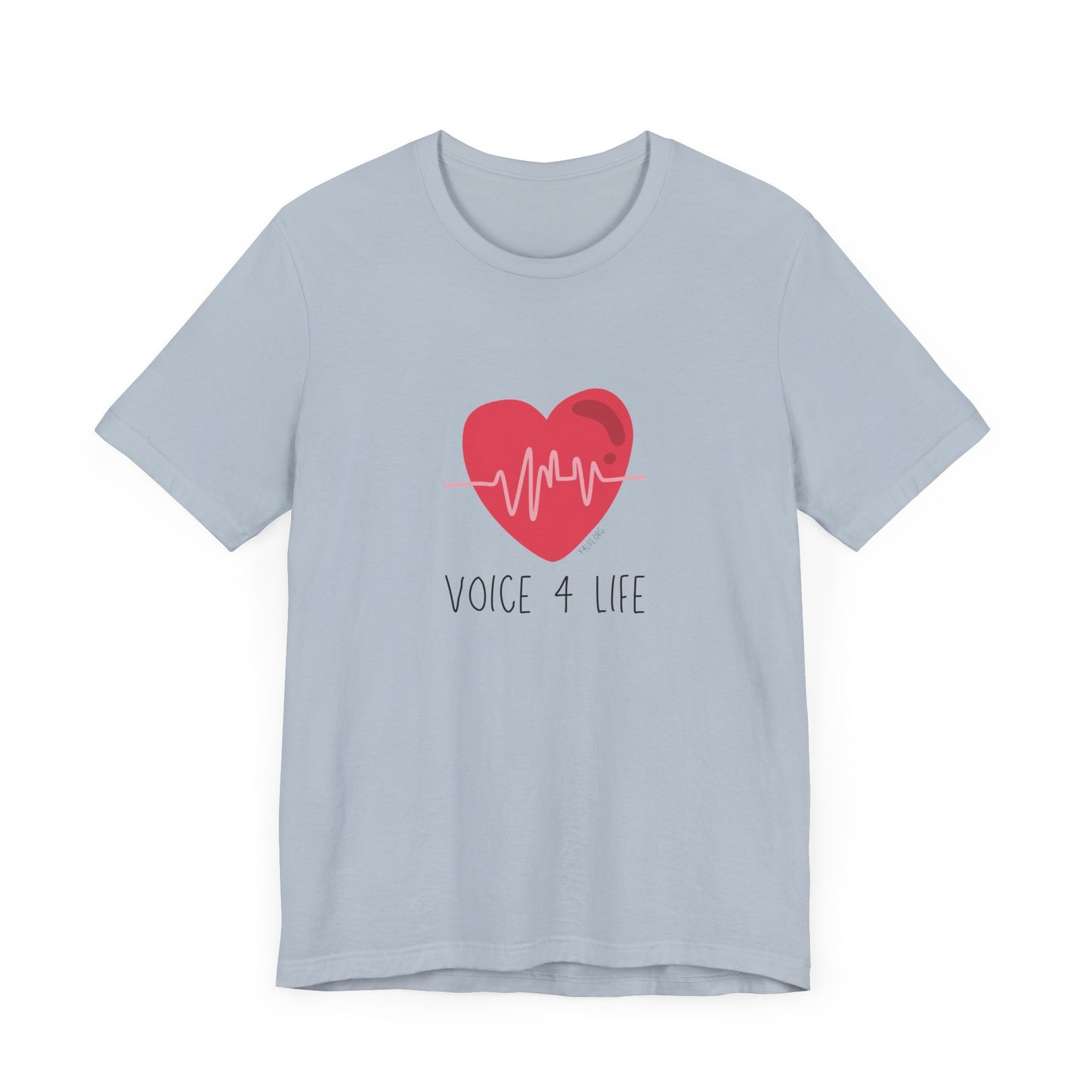 Voice 4 Life (Heartbeat) Short Sleeve T-Shirt