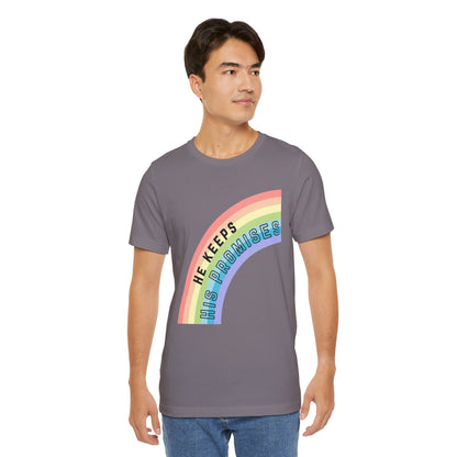 "He Keeps His Promises" Unisex Jersey Short Sleeve Tee