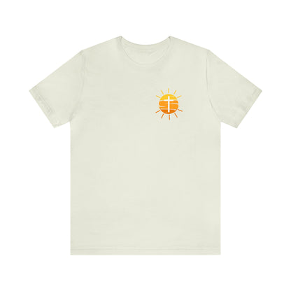John 8:12 Unisex Jersey Short Sleeve Tee