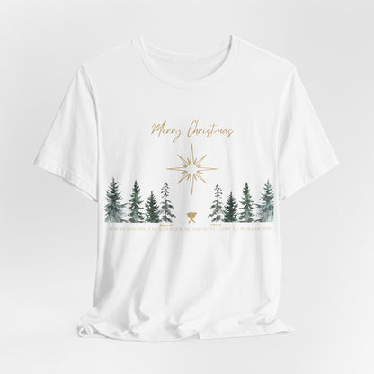 Merry Christmas Short Sleeve Tee