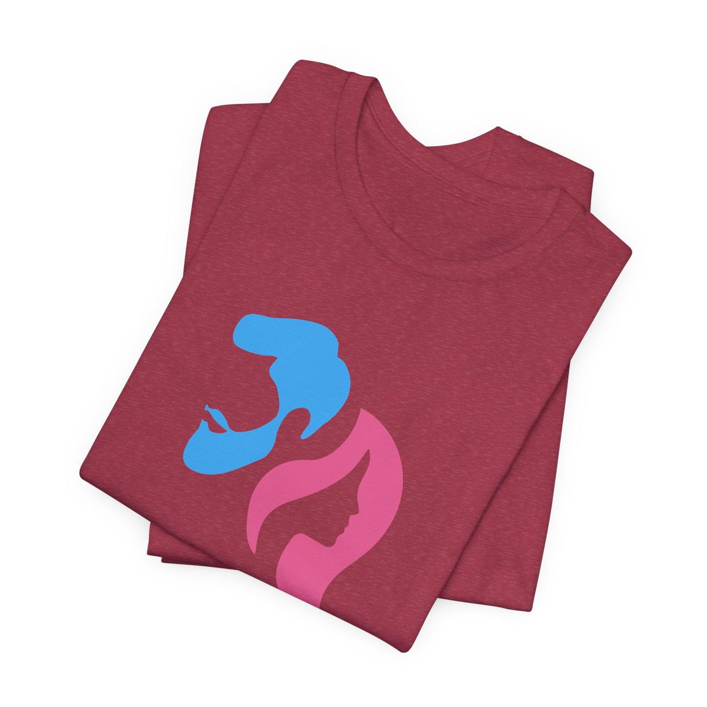 "Gender is a Gift" (faces) Unisex Jersey Short Sleeve Tee