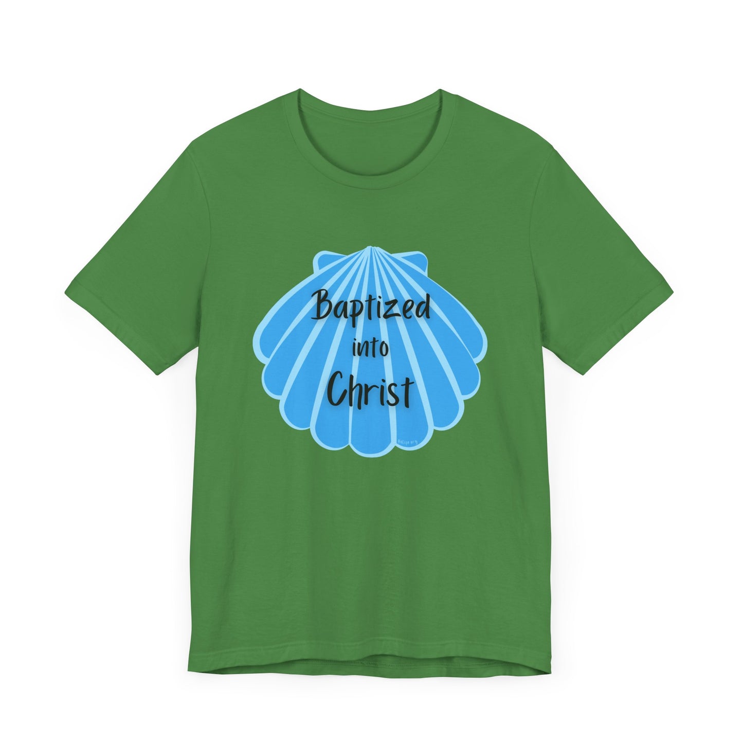 "Baptized into Christ" Unisex Jersey Short Sleeve Tee