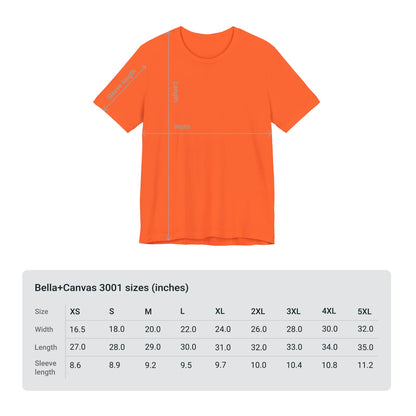 "Baptized into Christ" Unisex Jersey Short Sleeve Tee