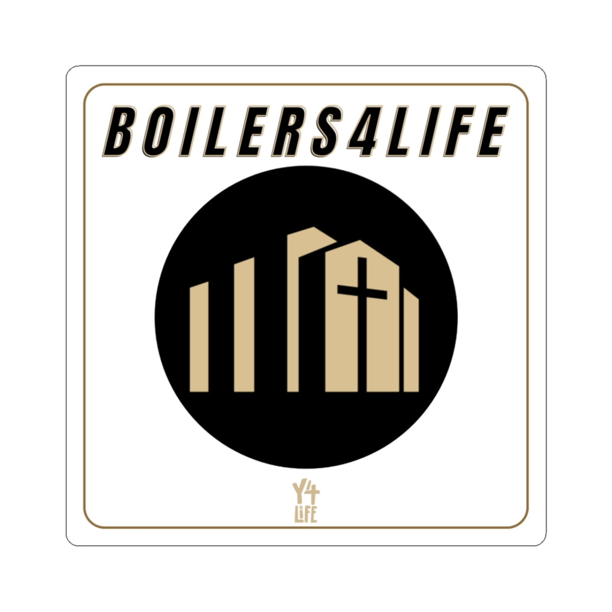 Boilers4Life Team Sticker