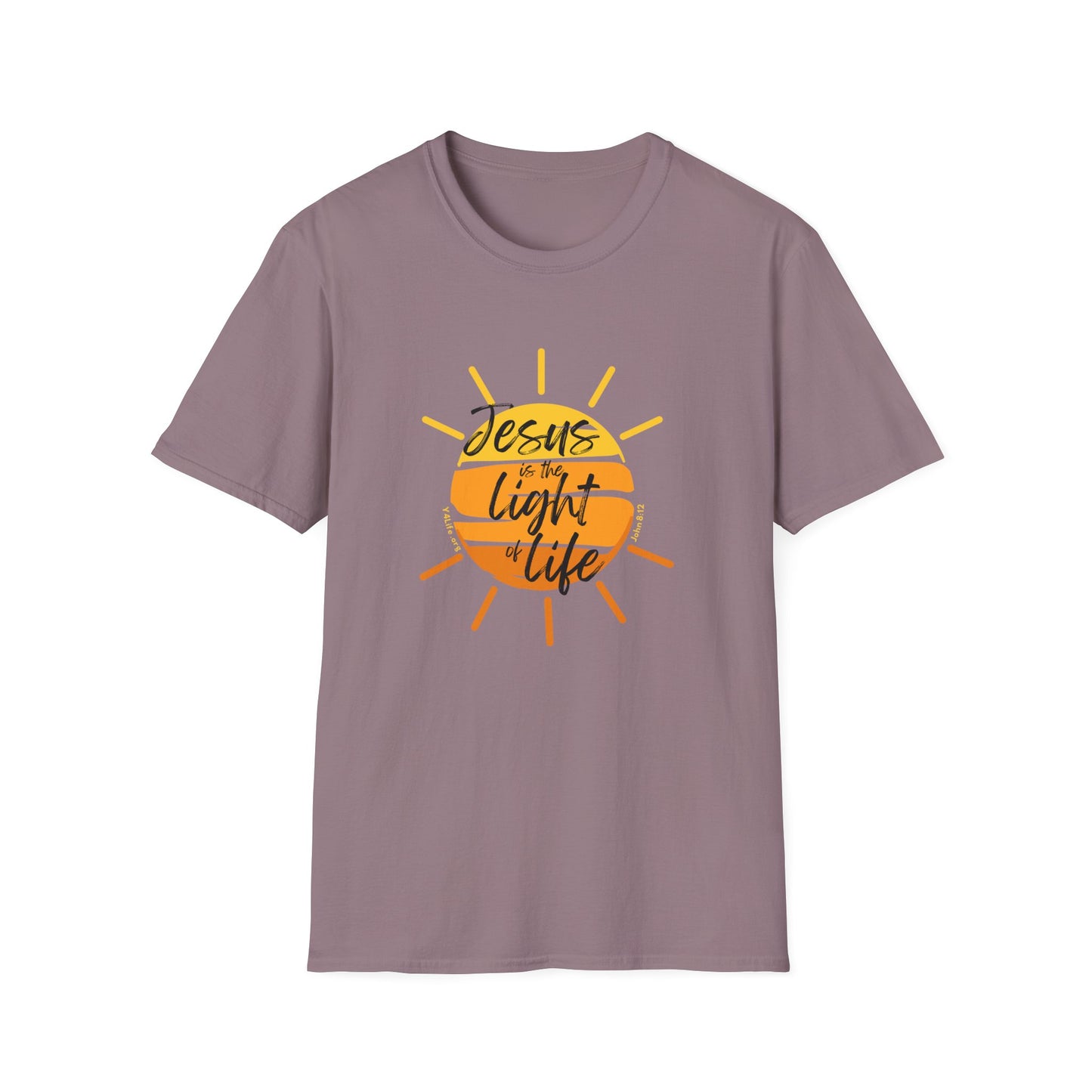 John 8:12 Unisex Softstyle T-Shirt
