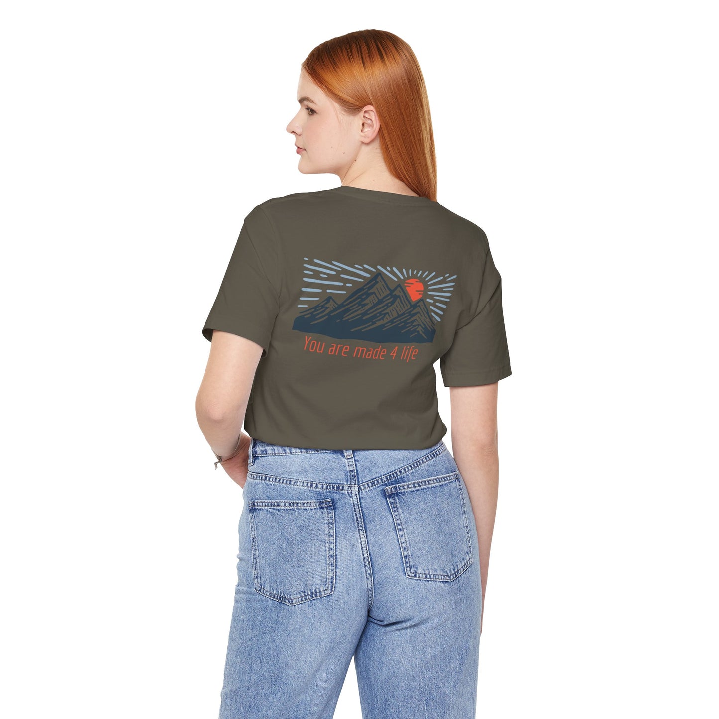 Mountain Made 4 Life Unisex Jersey Short Sleeve Tee