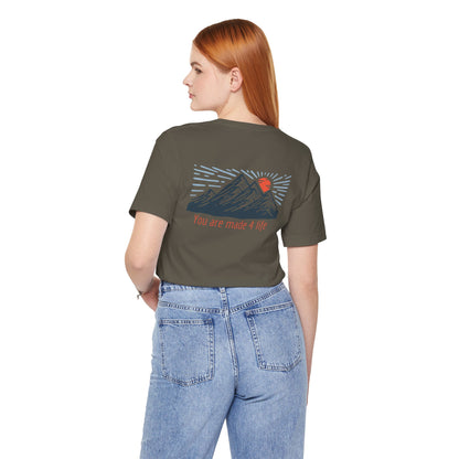Mountain Made 4 Life Unisex Jersey Short Sleeve Tee