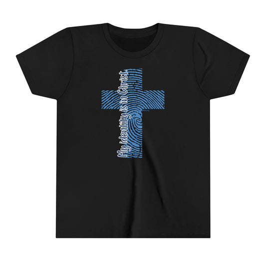 "My Identity is in Christ" Youth Short Sleeve Tee