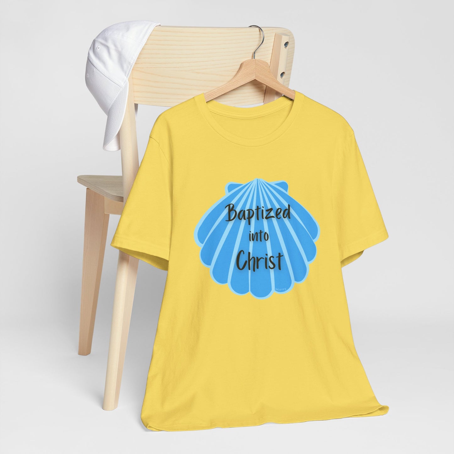 "Baptized into Christ" Unisex Jersey Short Sleeve Tee