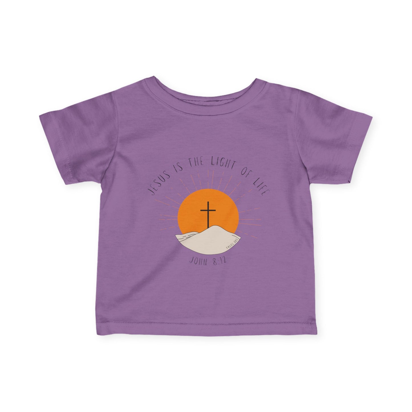 John 8:12 Infant Fine Jersey Tee