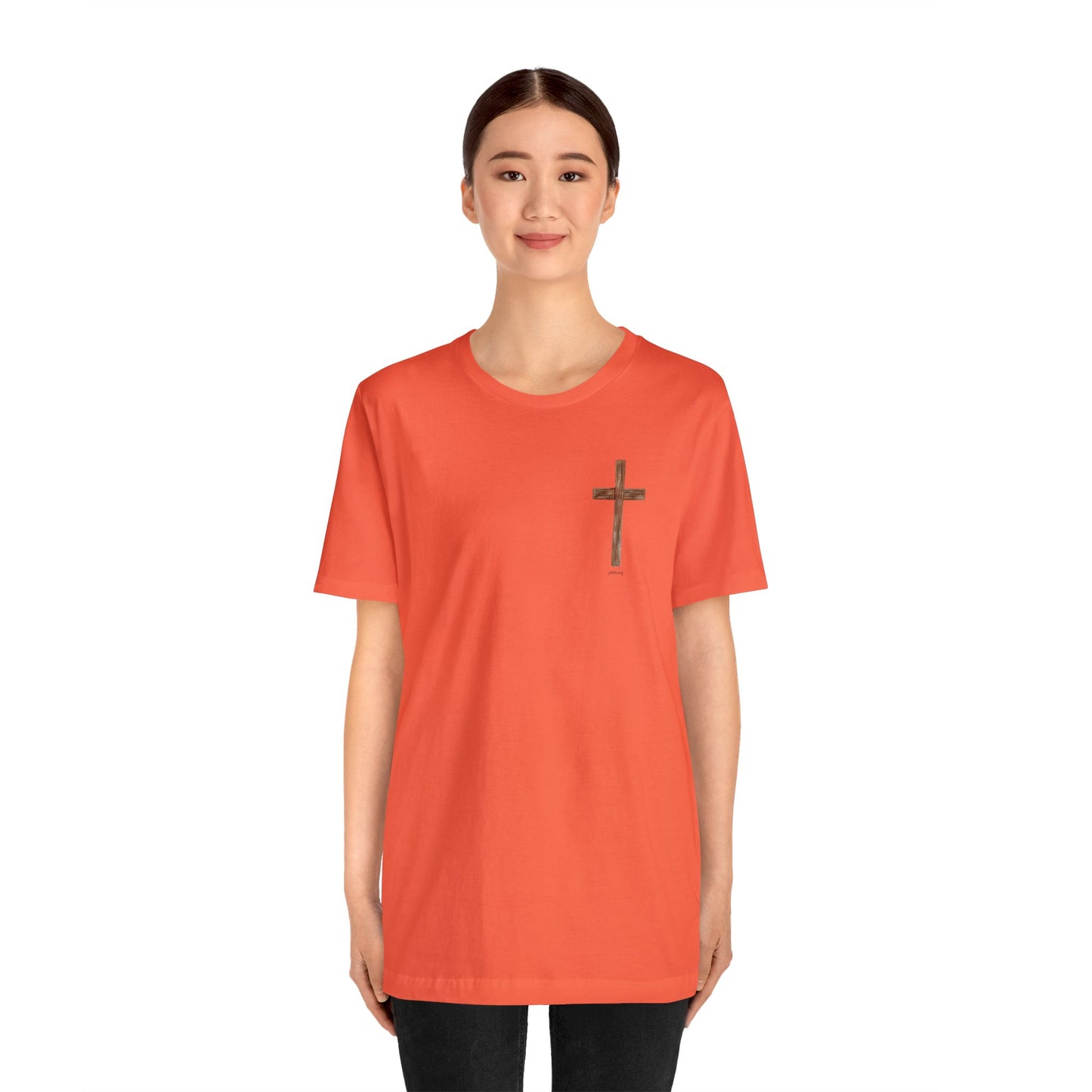 Jesus Saved Me Unisex Jersey Short Sleeve Tee